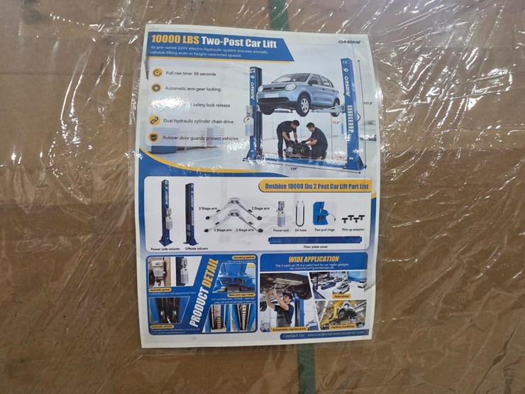 #4056-•-onshine-10000-lbs-2-post-car-lift-image-1