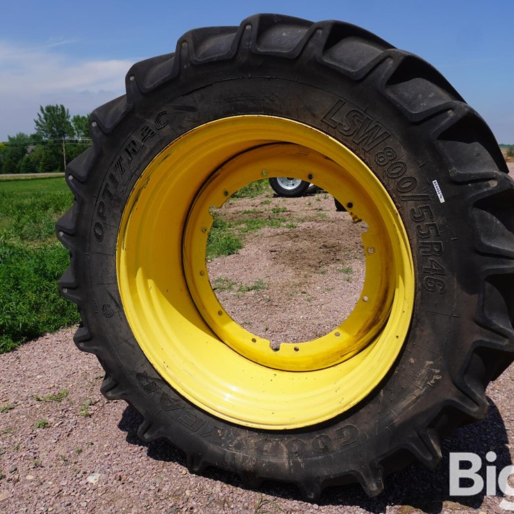 LSW 800-55R46 Tire & Rim