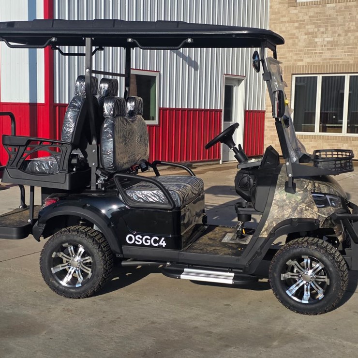 #4059 • ONSHINE 4 SEATER ELECTRIC GOLF CART