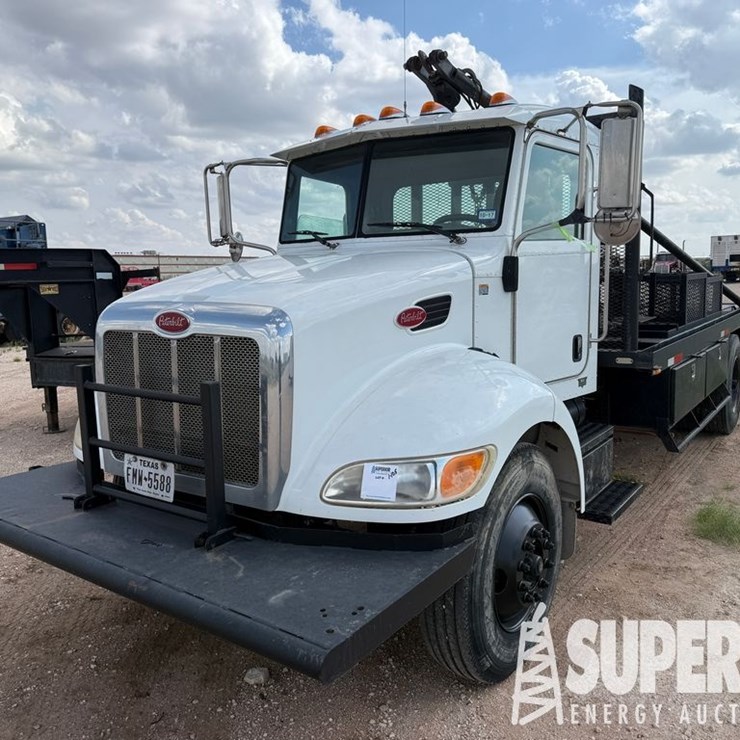 (x) (1-105) 2014 PETERBILT PB337 S/A Gin Truck, VI...