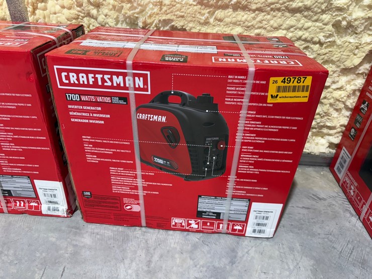 #49787-•-unused-craftsman-1700-watt-invertor-generator-image-1