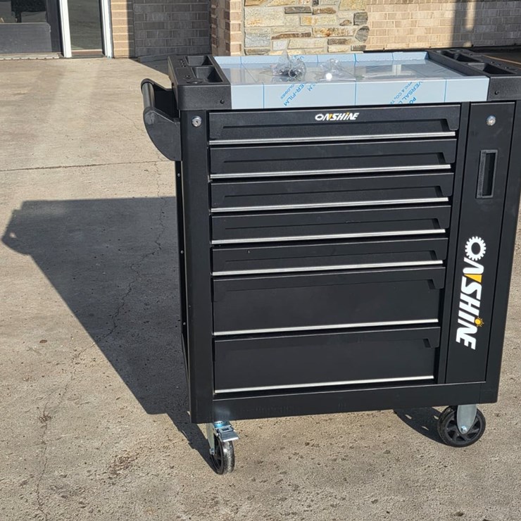 #4065 • ONSHINE 7 DRAWER ROLLING TOOL CABINET WITH 254 TOOLS