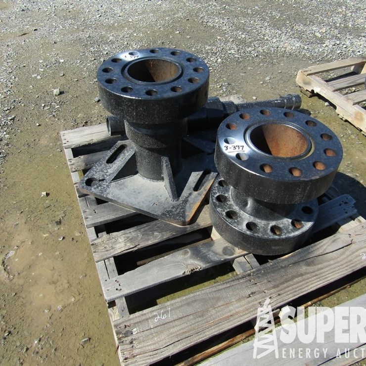 (3-397) 7-1/16" 5000# x 14"OAL Spacer Spool & 7-1...