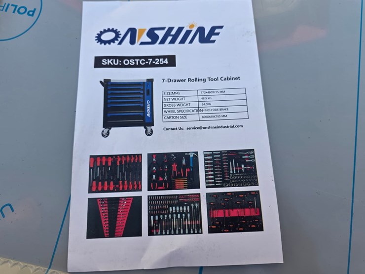 #4061-•-onshine-7-drawer-rolling-tool-cabinet-with-254-tools-image-14