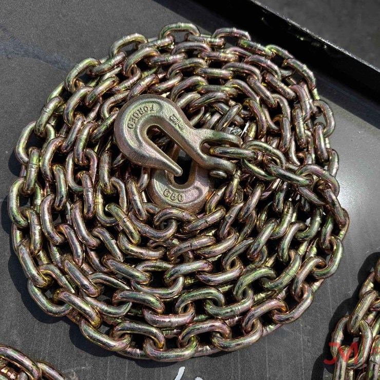 5/16" CHAIN W/ 2 GRAB HOOKS