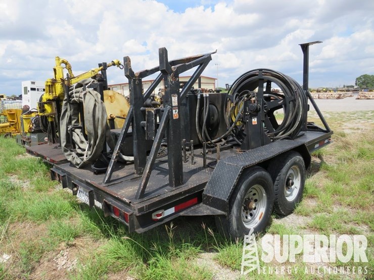 (4-14)-14'l-bumper-pull-power-swivel-trailer,-w/-s...-image-3