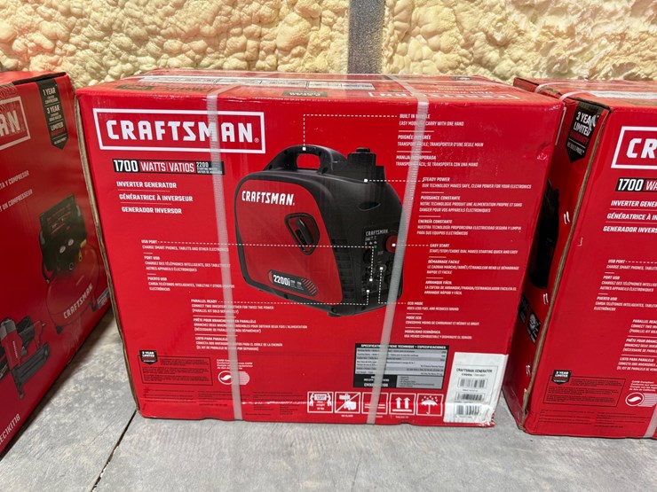 #49788-•-unused-craftsman-1700-watt-invertor-generator-image-1