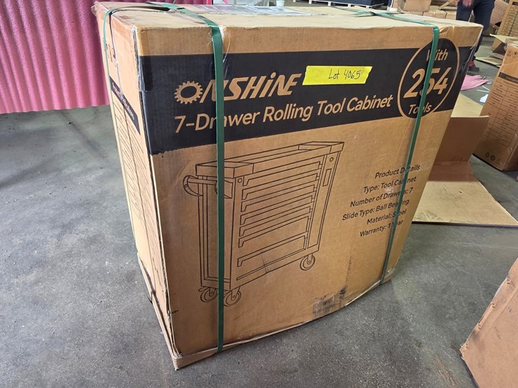 #4065-•-onshine-7-drawer-rolling-tool-cabinet-with-254-tools-image-17