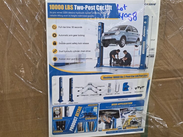 #4058-•-onshine-10000-lbs-2-post-car-lift-image-1