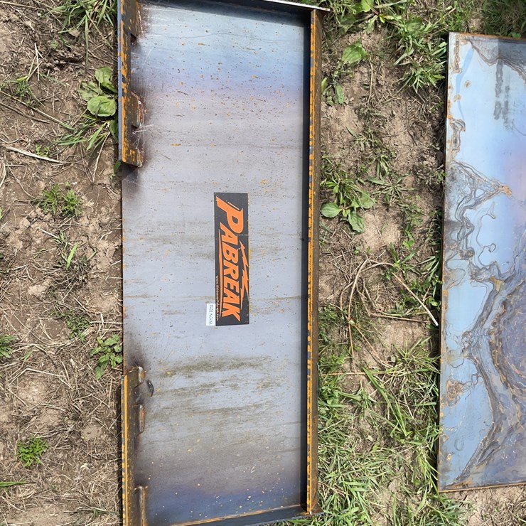 PABREAK QA Skid Steer Mount Plate