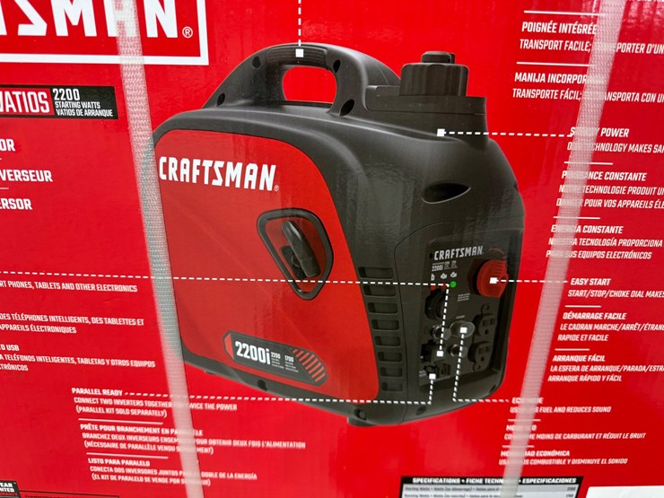 #49787-•-unused-craftsman-1700-watt-invertor-generator-image-4