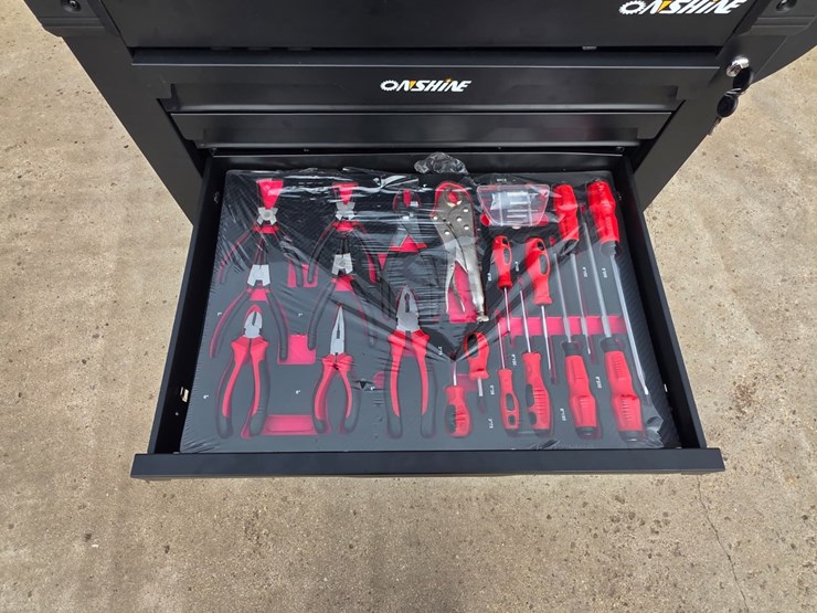 #4066-•-onshine-7-drawer-rolling-tool-cabinet-with-421-tools-image-7