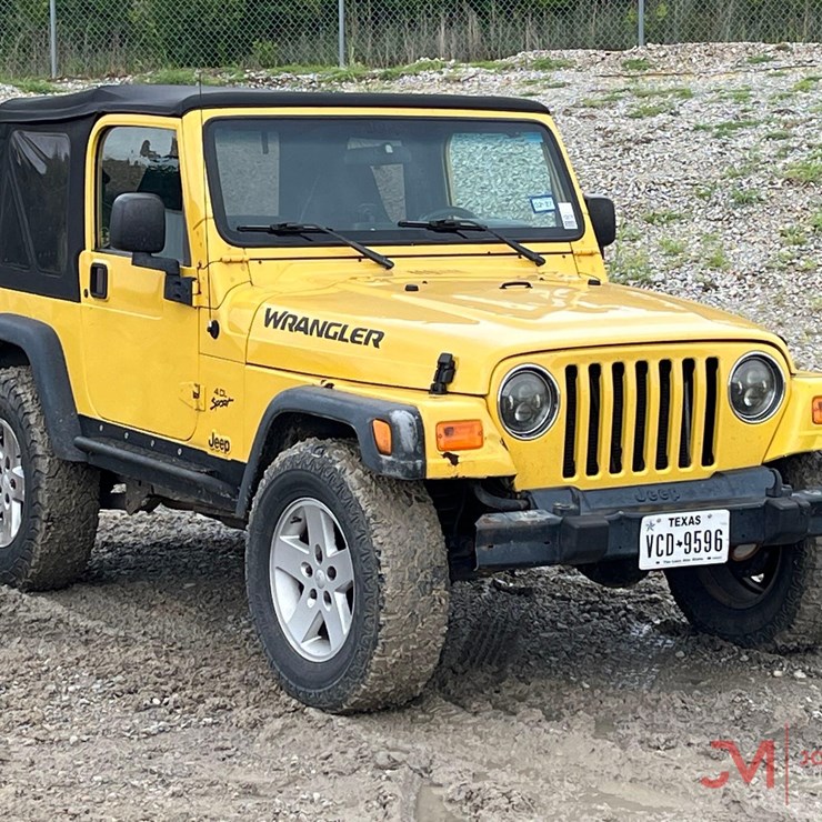 2002 JEEP WRANGLER SPORT