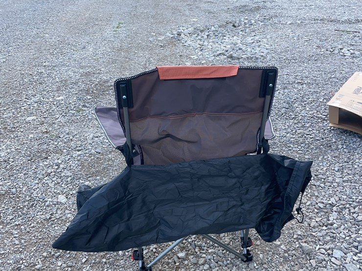 collapsible-camping-chair.-orange-brown.-comes-with-foot-stool-and-storage-bag!-image-4