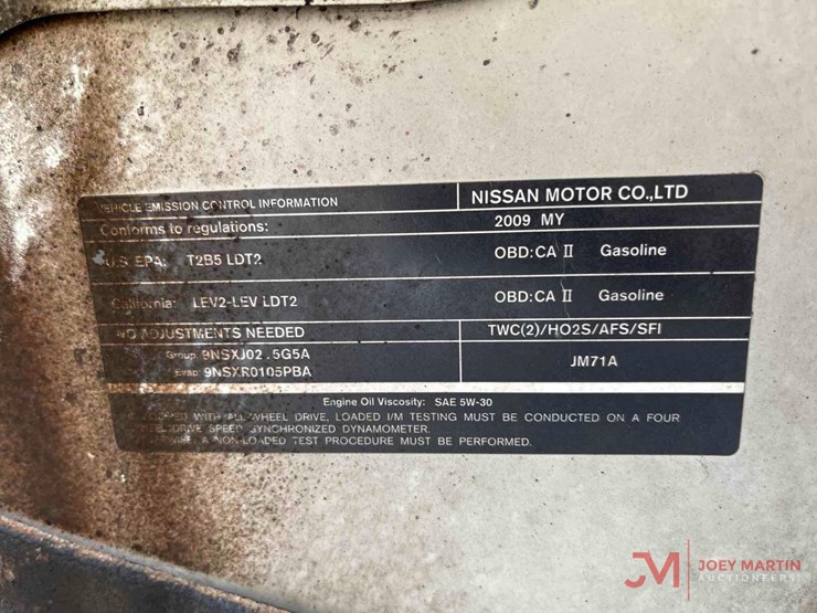 2009-nissan-rogue-sl-image-19