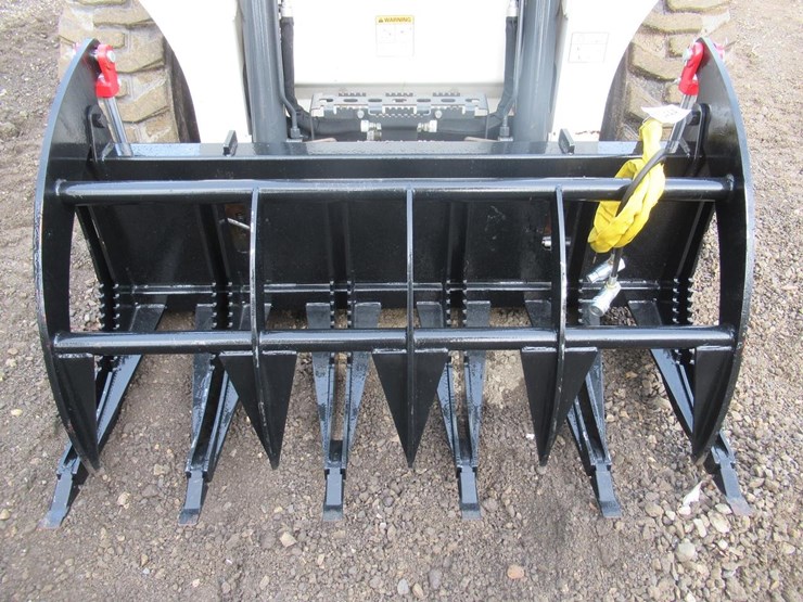 wildcat-60"-skid-steer-root-rake-grapple-image-2
