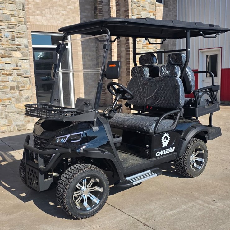 #4099 • ONSHINE 4 SEATER ELECTRIC GOLF CART