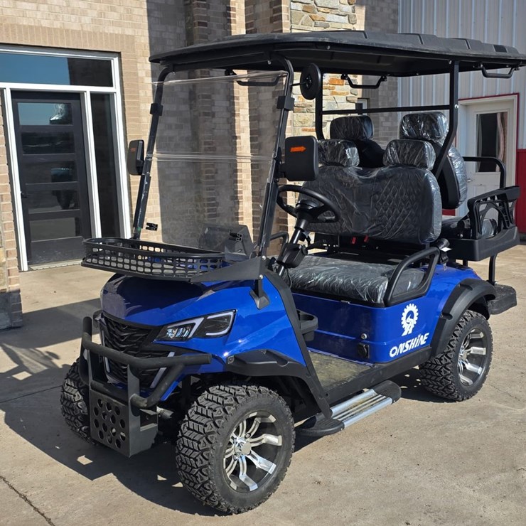 #4098 • ONSHINE 4 SEATER ELECTRIC GOLF CART