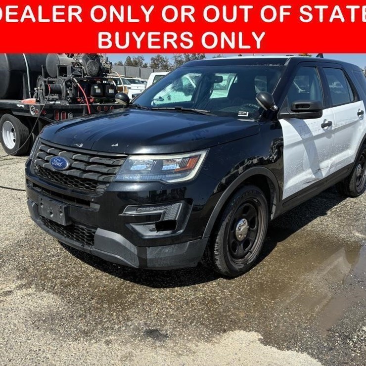 2017 FORD EXPLORER POLICE INTERCEPTOR