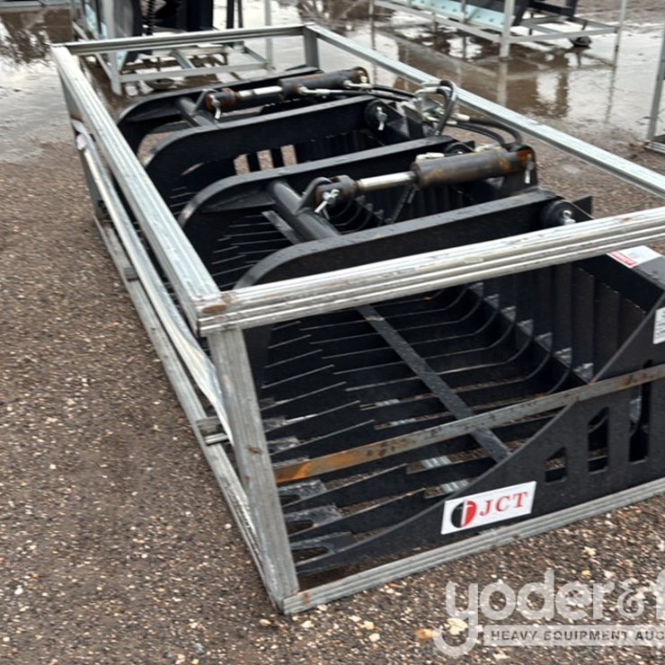 Unused JCT 84" Rock Grapple Bucket to suit Skidsteer