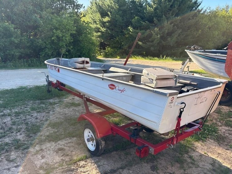 1984-mirro-craft-14'-aluminum-boat-&-trailer-image-7