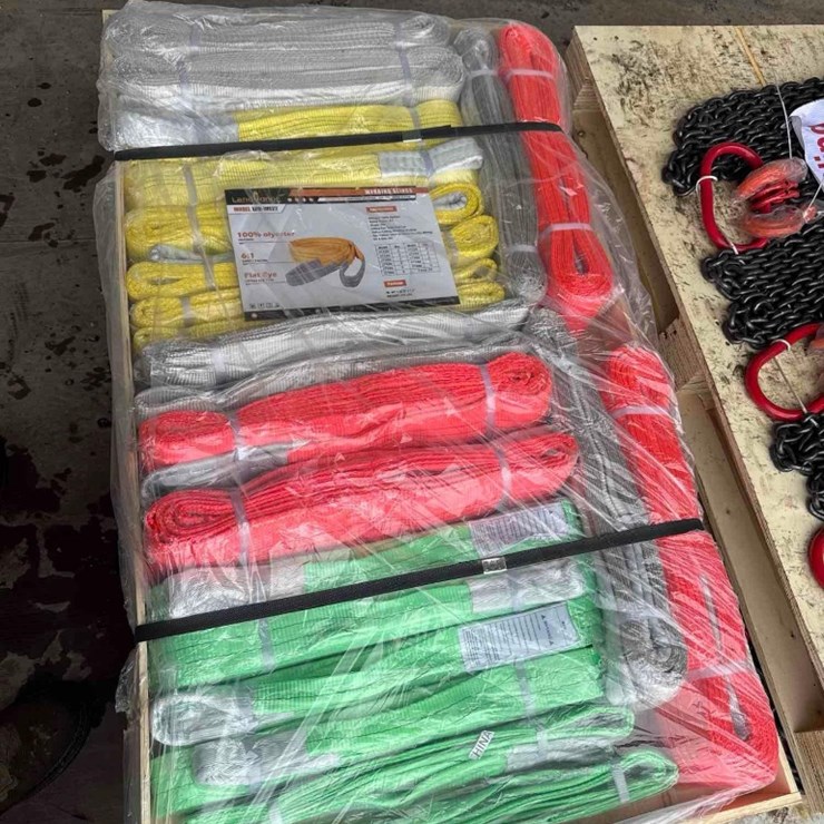 New LandHonor Co 22pc Poly Web Sling Set Model LHR-WS22