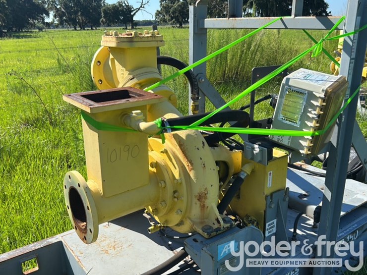 6"-trash-water-pump,-skid-mounted,-(no-engine)-image-5