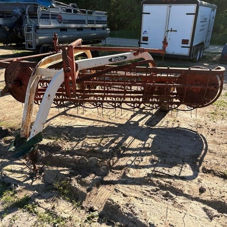 New idea Roll Bar Rake