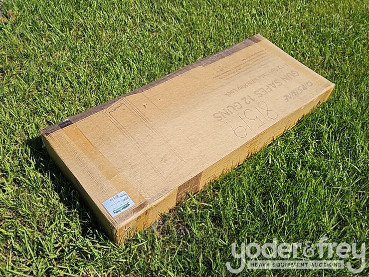 unused-2026-onshine-8-12-gun-safe-with-key-lock,-3-movable-gun-rests,-electronic-lock,-mechanical-key-image-2