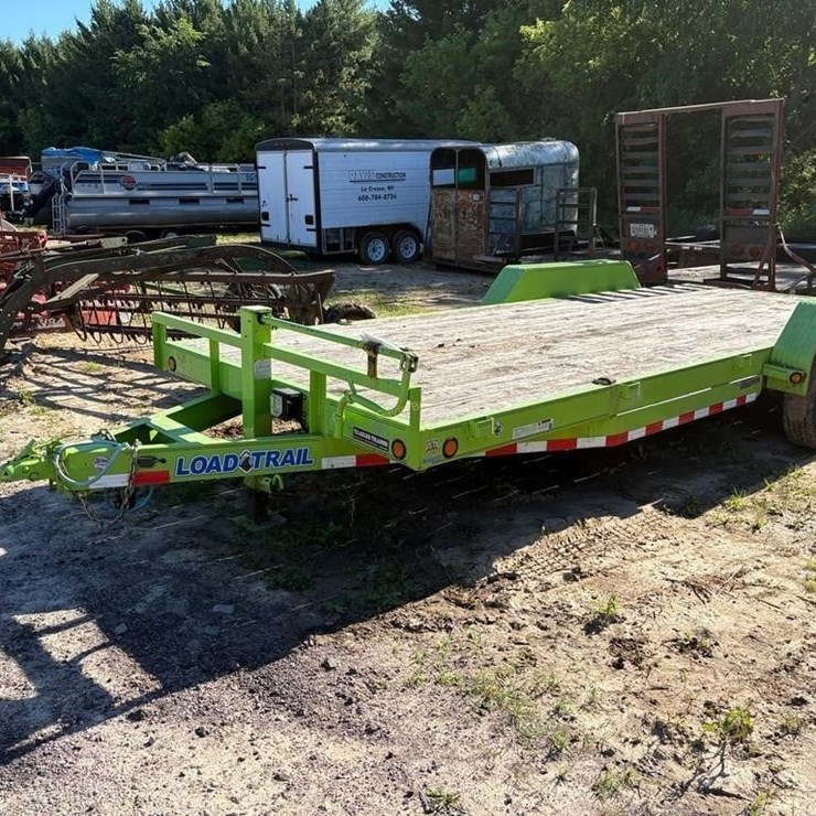 2017 Load Trail 83" x 18' + 2' Equipment Trailer