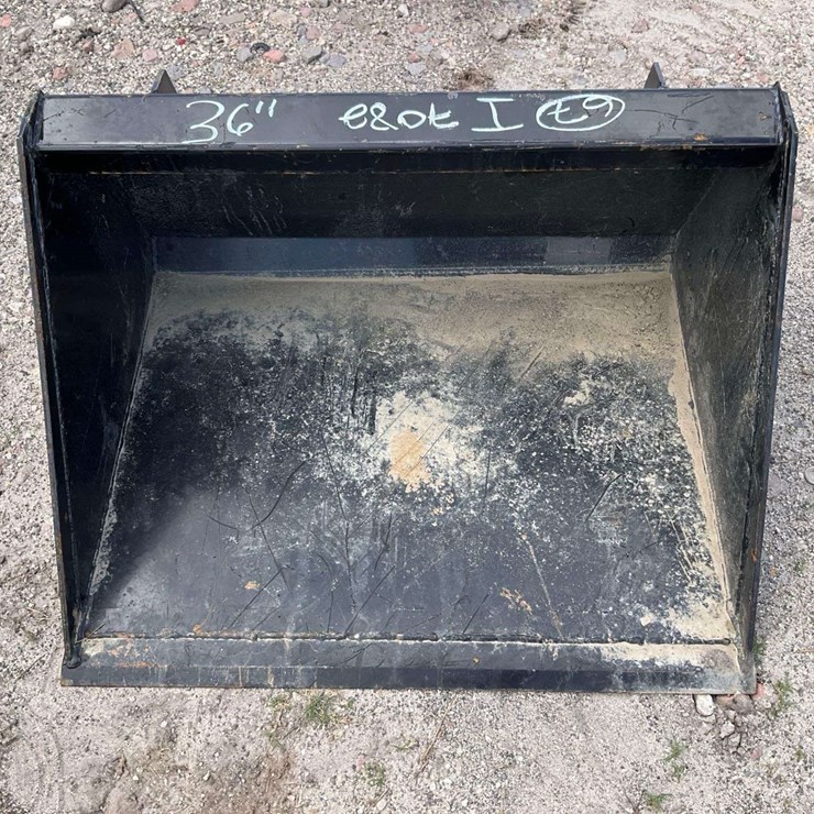 2025 JMR 36in Bucket Mini Skid Steer Attachment