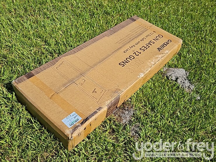 unused-2026-onshine-8-12-gun-safe-with-key-lock,-3-movable-gun-rests,-electronic-lock,-mechanical-key-image-3