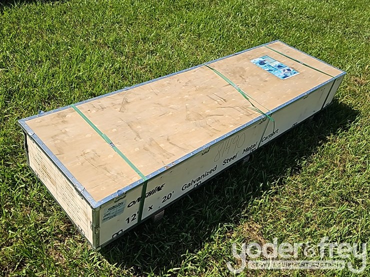 unused-2026-onshine-12'-x-20'-galvanized-sheet-metal-carport-image-5