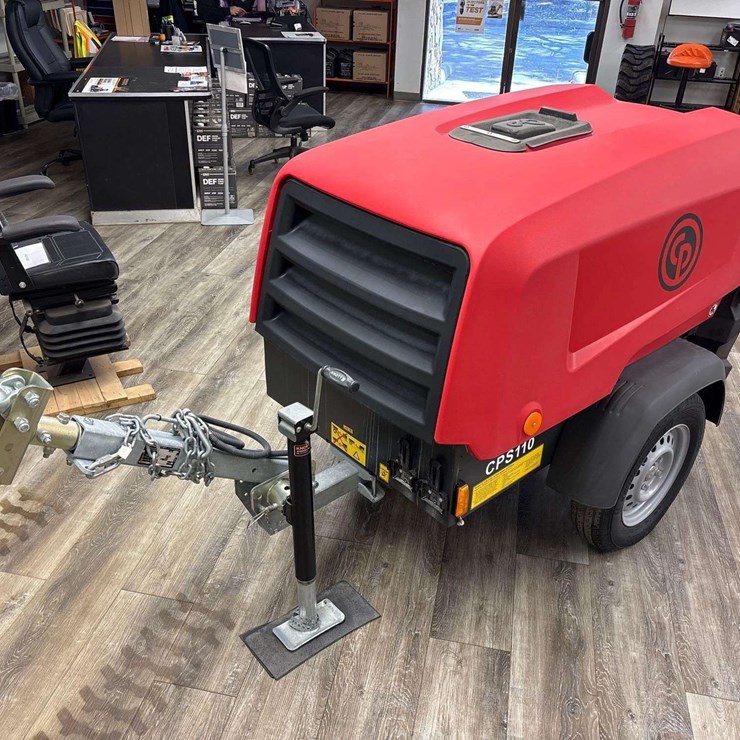 2023 Atlas Copco CPS110 S/A Towable Air Compressor