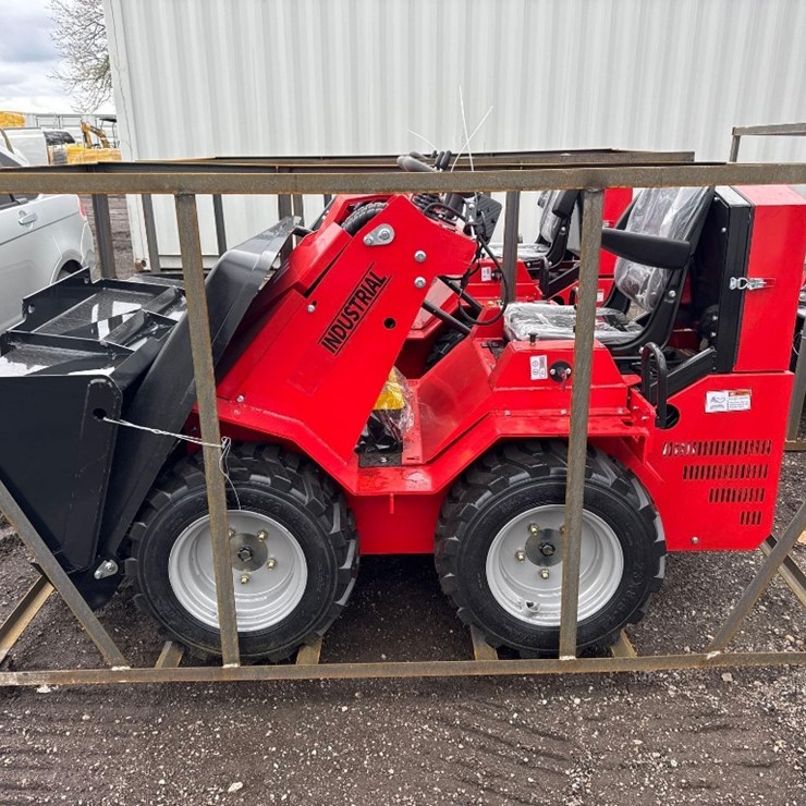 New AGT Industrial Co Mini Ride-On Skidloader Model SDA-140W