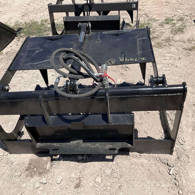 2025 Hydraulic Grapple Bucket Mini Skid Steer Attachment