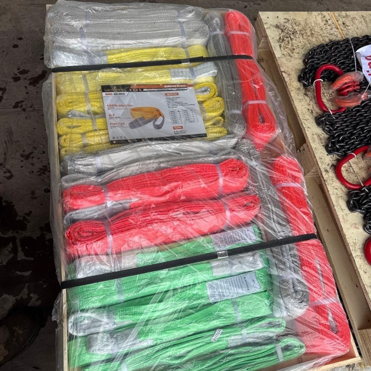 New LandHonor Co 22pc Poly Web Sling Set Model LHR-WS22