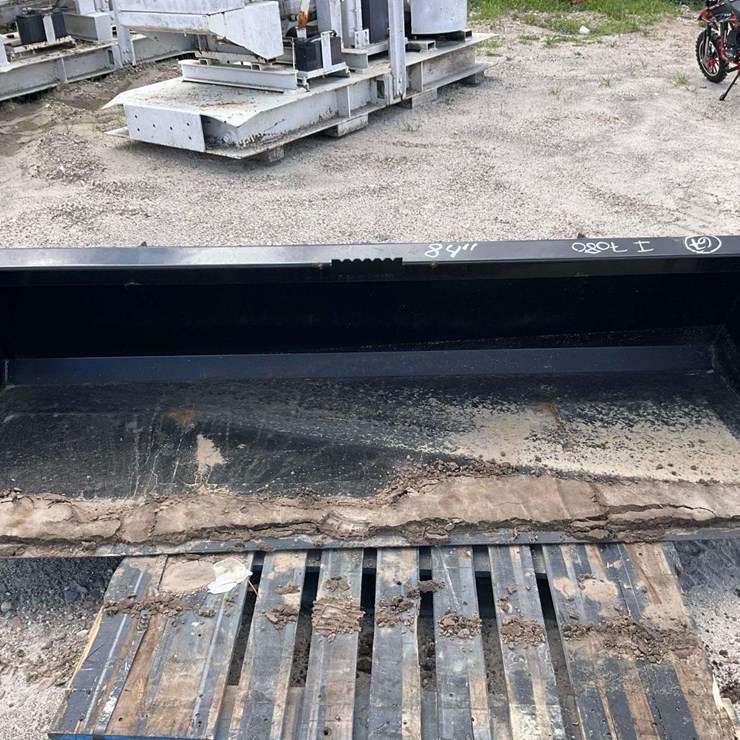 2025 Kivel 84in Bucket Skid Steer Attachment