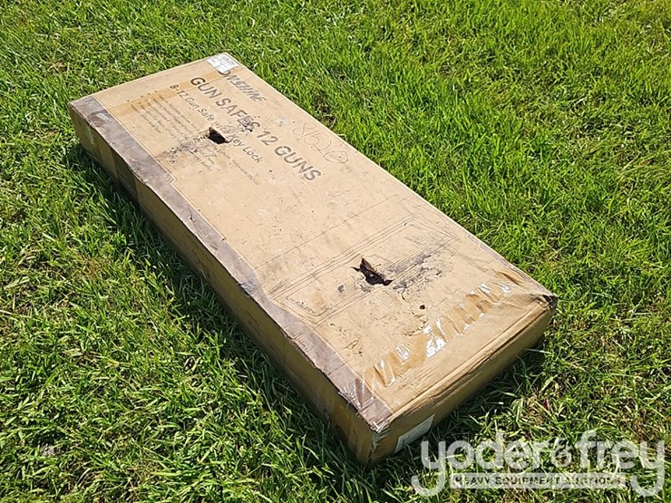 unused-2026-onshine-8-12-gun-safe-with-key-lock,-3-movable-gun-rests,-electronic-lock,-mechanical-key-image-2