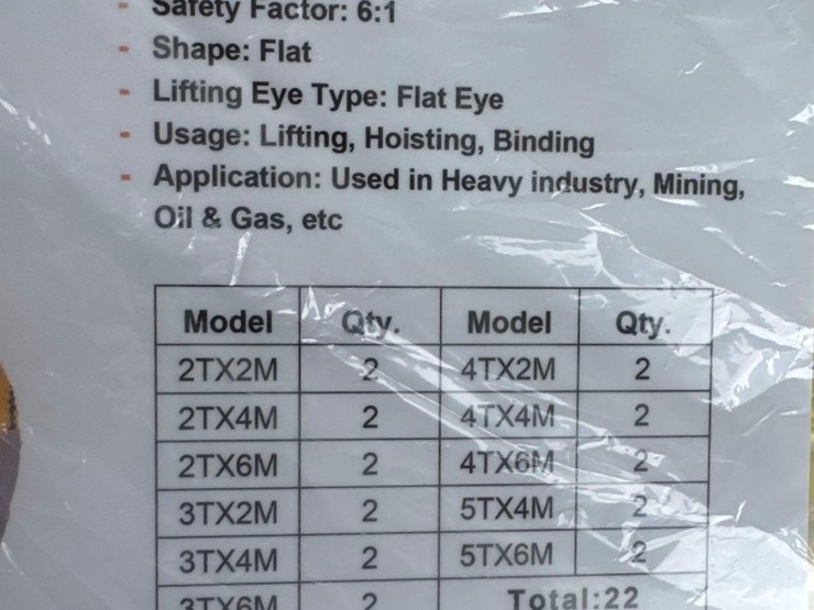 new-landhonor-co-22pc-poly-web-sling-set-model-lhr-ws22-image-3