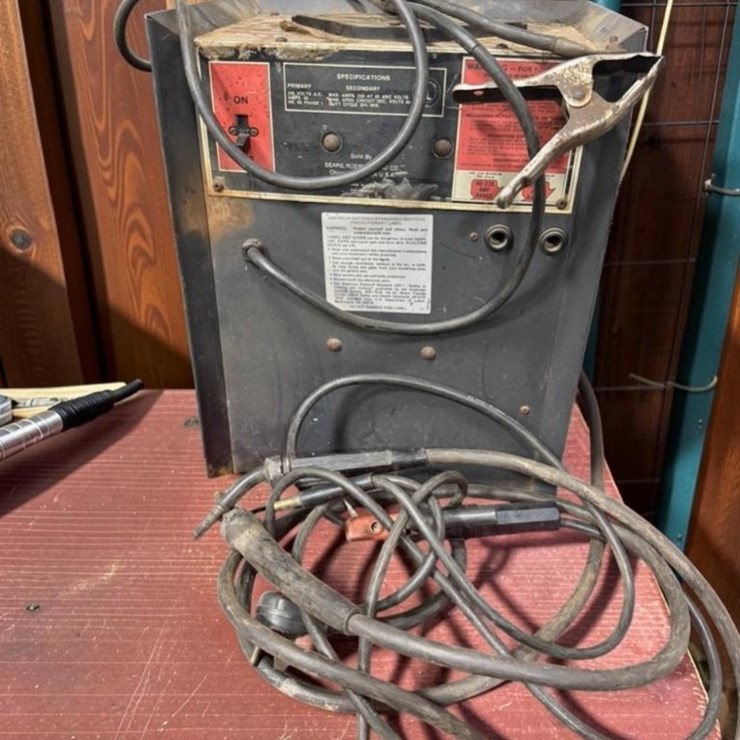 Sears Craftsman Dual Range 230 Amp Arc Welder Model 113.201372