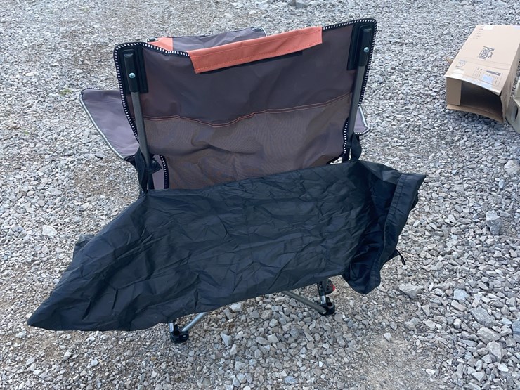 collapsible-camping-chair.-orange-brown.-comes-with-foot-stool-and-storage-bag!-image-4