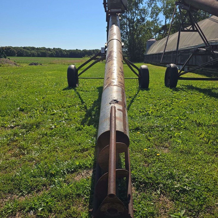 10'' x 28ft Truck Loading Auger, with Electric Motor
