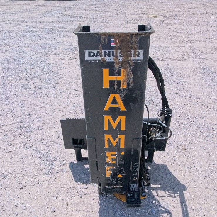 #1041 • DANUSER HAMMER SM40 Post Pounder