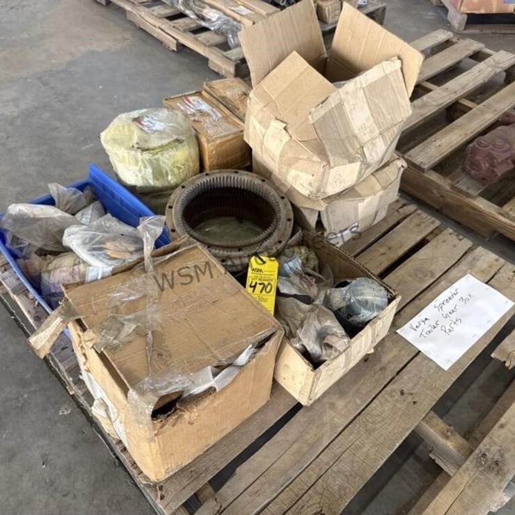 VERSA SPREADER TRAILER GEAR BOX PARTS