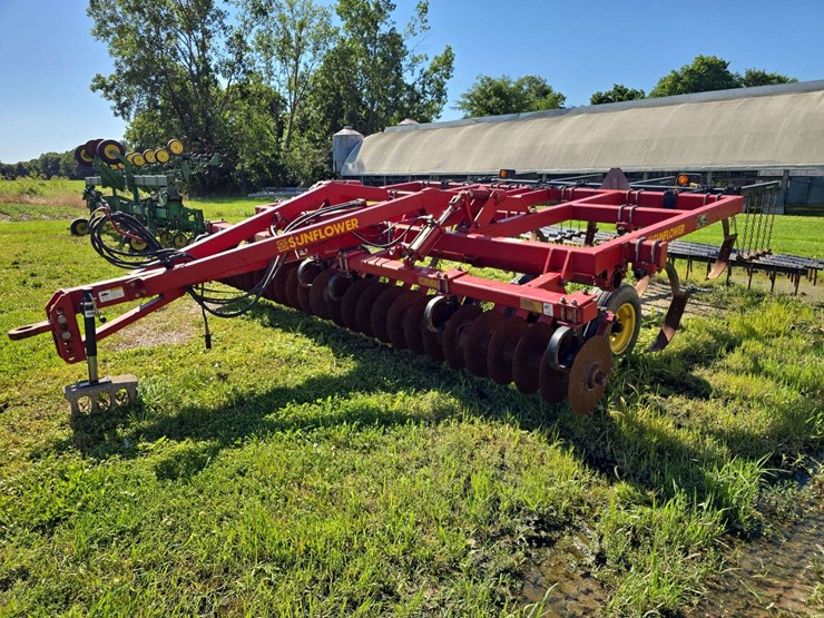 sunflower-disc-chisel,-13-shank,-c-flex-bearings,-5-bar-harrow,-walking-tandems,-hyd.-front-gang-adjust,-s/n--42112-16-image-8