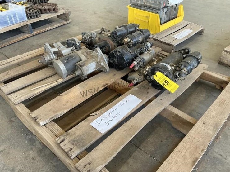 pallet-of-international-truck-starters-image-1