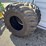 2-new-rear-combine-tires,-28l-26,-firestone-super-all-traction-23,-12-ply,-shed-kept-image-2