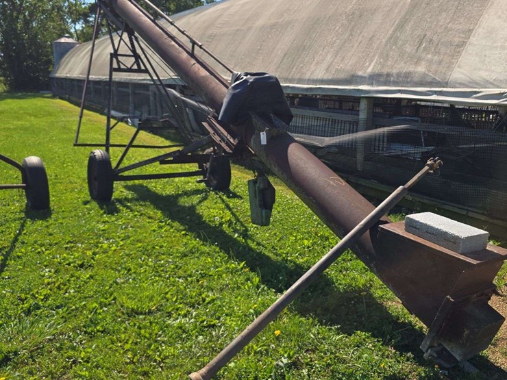 12''-x-30-unloading-auger,-used-for-fertilizer-or-material,-heavy-duty,-540pto-image-2
