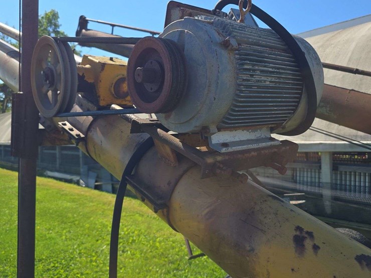 10''-x-28ft-truck-loading-auger,-with-electric-motor-image-10